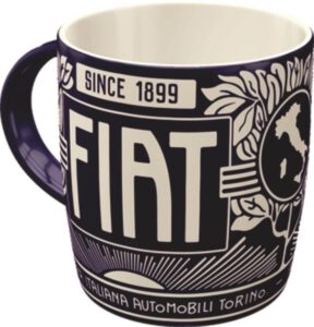 Mok met de tekst Fiat since 1899